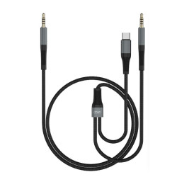 Преходник XO - NB178B от 3.5mm към Type-C + 3.5mm Преходник XO - NB178B от 3.5mm към Type-C + 3.5mm