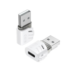 Преходник XO - NB256D Mini от USB-A към USB-C Преходник XO - NB256D Mini от USB-A към USB-C