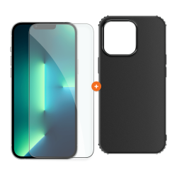 СЕТ Калъф XO Anti-fall + Стъклен протектор 2.5D за Apple iPhone 13 Pro  СЕТ Калъф XO Anti-fall + Стъклен протектор 2.5D за Apple iPhone 13 Pro