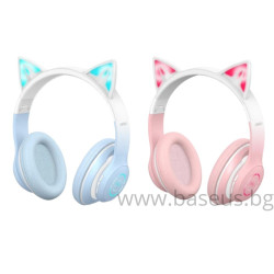 Слушалки Bluetooth HF XO -BE38 Cat Light Слушалки Bluetooth HF XO -BE38 Cat Light
