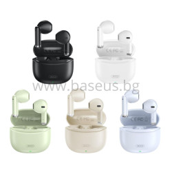 Слушалки HF XO - X33 Mini Jade Crystals, TWS, с Bluetooth Слушалки HF XO - X33 Mini Jade Crystals, TWS, с Bluetooth