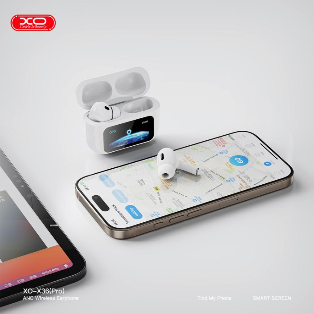 Слушалки XO - X36 Pro, Bluetooth, TWS Слушалки XO - X36 Pro, Bluetooth, TWS