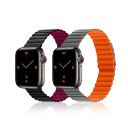 Двулицева магнитна каишка XO за смарт часовник Apple iWatch Series SE2 40мм - Magnetic Strap Двулицева магнитна каишка XO за смарт часовник Apple iWatch Series SE2 40мм - Magnetic Strap