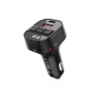 Трансмитер XO - BCC17, MP3 Wireless 30W, QC,PD 3A, USB-A, USB-C Трансмитер XO - BCC17, MP3 Wireless 30W, QC,PD 3A, USB-A, USB-C