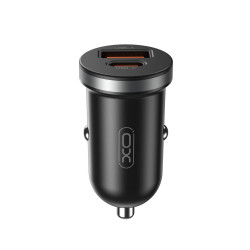 Зарядно за автомобил 12V XO - CC56 30W, USB-A, USB-C, QC 3.0, PD3 Зарядно за автомобил 12V XO - CC56 30W, USB-A, USB-C, QC 3.0, PD3