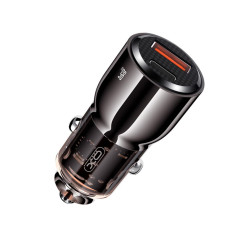 Зарядно за автомобил 12V XO - CC58 95W, USB-A/QC 3.0 + USB-C/PD3 Зарядно за автомобил 12V XO - CC58 95W, USB-A/QC 3.0 + USB-C/PD3