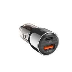 Зарядно за автомобил 12V XO - CC58 95W, USB-A/QC 3.0 + USB-C/PD3 Зарядно за автомобил 12V XO - CC58 95W, USB-A/QC 3.0 + USB-C/PD3