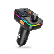 Трансмитер XO - BCC09,  MP3 Wireless 25W, 1xUSB-A, 1xUSB-A, USB-C, TF Card, QC 3.1A  Трансмитер XO - BCC09,  MP3 Wireless 25W, 1xUSB-A, 1xUSB-A, USB-C, TF Card, QC 3.1A