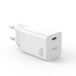 Зарядно устройство 220V XO - CE10, 65W, USB-C, (EU сертифицирано) Зарядно устройство 220V XO - CE10, 65W, USB-C, (EU сертифицирано)