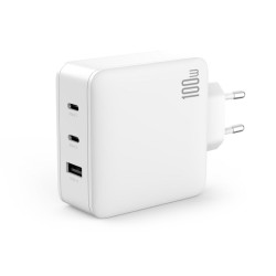 Зарядно устройство 220V XO - GaN CE14 100W, USB-A , 2xUSB-C , (EU сертифицирано) Зарядно устройство 220V XO - GaN CE14 100W, USB-A , 2xUSB-C , (EU сертифицирано)