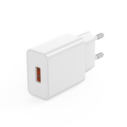 Зарядно устройство 220V XO - GaN Nitride L127 18W, USB-A Зарядно устройство 220V XO - GaN Nitride L127 18W, USB-A