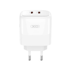 Зарядно устройство 220V XO - GaN Nitride L140 35W, 2xUSB-C Зарядно устройство 220V XO - GaN Nitride L140 35W, 2xUSB-C