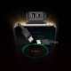 Зарядно устройство 220V XO - L154 20W, USB-A, USB-C + кабел Type-C към Type-C