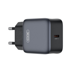 Зарядно устройство 220V XO - L155 30W, USB-A + кабел Type-C към Lightning Зарядно устройство 220V XO - L155 30W, USB-A + кабел Type-C към Lightning