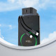 Зарядно устройство 220V XO - L155 30W, USB-A + кабел Type-C към Type-C