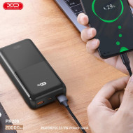 Външна батерия XO PR206 - 20 000 mAh, 20W PD, 22.5W QC Външна батерия XO PR206 - 20 000 mAh, 20W PD, 22.5W QC