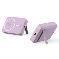 Безжична външна батерия XO PR231 - 10 000 mAh + стойка, MagSafe Безжична външна батерия XO PR231 - 10 000 mAh + стойка, MagSafe