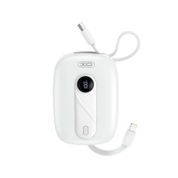Външна батерия XO PR246 + кабел Type-C / Lightning - 10 000 mAh, 20W PD, 22.5W QC Външна батерия XO PR246 + кабел Type-C / Lightning - 10 000 mAh, 20W PD, 22.5W QC