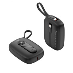 Външна батерия XO PR246 + кабел Type-C / Lightning - 10 000 mAh, 20W PD, 22.5W QC Външна батерия XO PR246 + кабел Type-C / Lightning - 10 000 mAh, 20W PD, 22.5W QC