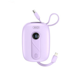 Външна батерия XO PR246 + кабел Type-C / Lightning - 10 000 mAh, 20W PD, 22.5W QC Външна батерия XO PR246 + кабел Type-C / Lightning - 10 000 mAh, 20W PD, 22.5W QC