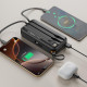 Външна батерия XO PR279 + кабел Type-C / Lightning / Micro - 20 000 mAh, 10W