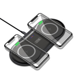 Безжично зарядно 20W XO - WX025 2в1 Безжично зарядно 20W XO - WX025 2в1
