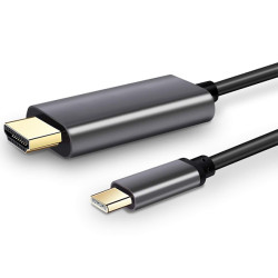 Кабел HD 4K  Type-C към HDMI, 30Hz, 1.8 метра Кабел HD 4K  Type-C към HDMI, 30Hz, 1.8 метра