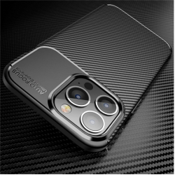 Силиконов калъф Business CARBON за Apple iPhone 15 Plus  Силиконов калъф Business CARBON за Apple iPhone 15 Plus