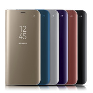 Калъф Flip Wallet за Samsung Galaxy S21 FE - Clear View Калъф Flip Wallet за Samsung Galaxy S21 FE - Clear View