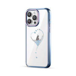 Калъф Kingxbar Wish Series за Apple iPhone 15 Pro - син Калъф Kingxbar Wish Series за Apple iPhone 15 Pro - син