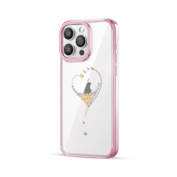Калъф Kingxbar Wish Series за Apple iPhone 14 Pro - розово злато Калъф Kingxbar Wish Series за Apple iPhone 14 Pro - розово злато