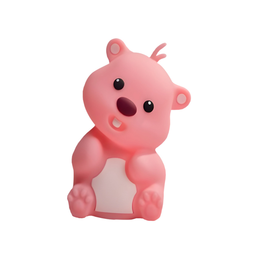 Нощна лампа Nimbo Silicone Bear, TAP, 3-whites, USB