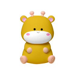 Нощна лампа Nimbo Silicone Deer, yellow, TAP, 2-whites, USB, timer
