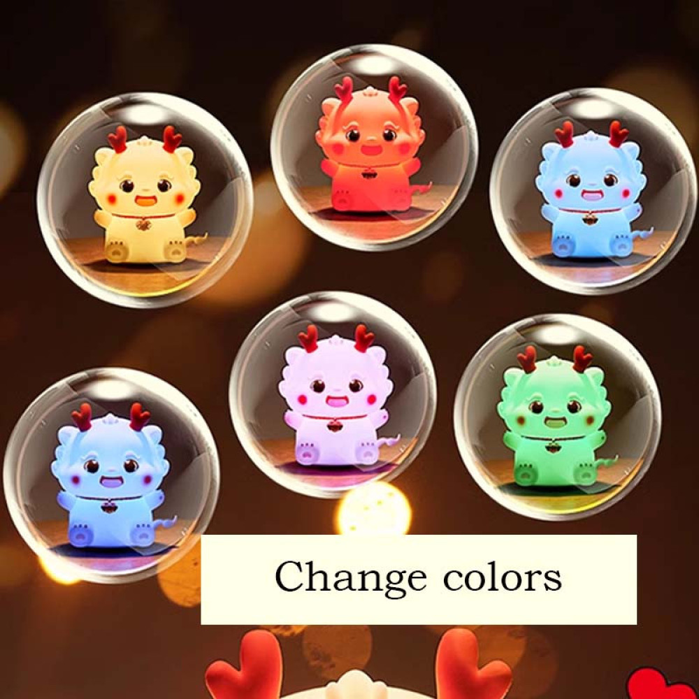 Нощна лампа Nimbo Baby dragon, PAT, colorful, USB