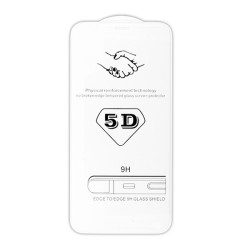 Стъклен протектор 5D FULL COVER за Apple iPhone 12 Pro Max Стъклен протектор 5D FULL COVER за Apple iPhone 12 Pro Max