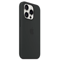  Калъф Silicone MagSafe за Apple iPhone 15 Pro - Black