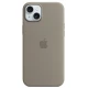  Калъф Silicone MagSafe за Apple iPhone 15 - Clay