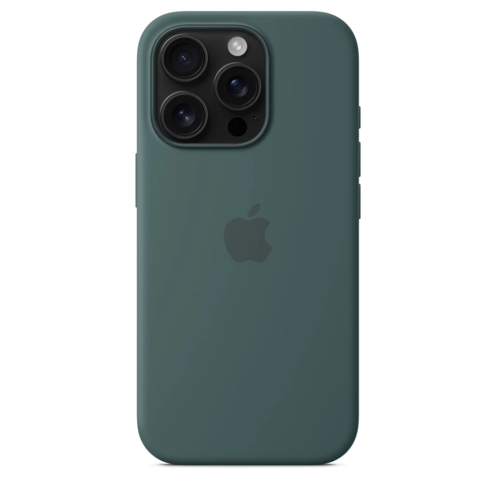  Калъф Silicone MagSafe за Apple iPhone 16 Pro - Lake Green