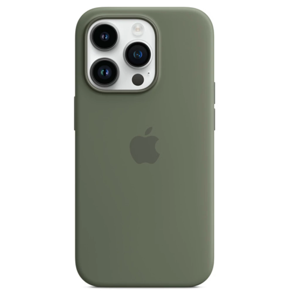  Калъф Silicone MagSafe за Apple iPhone 14 Pro - Olive