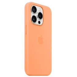  Калъф Silicone MagSafe за Apple iPhone 15 Pro Max - Orange Sorbet