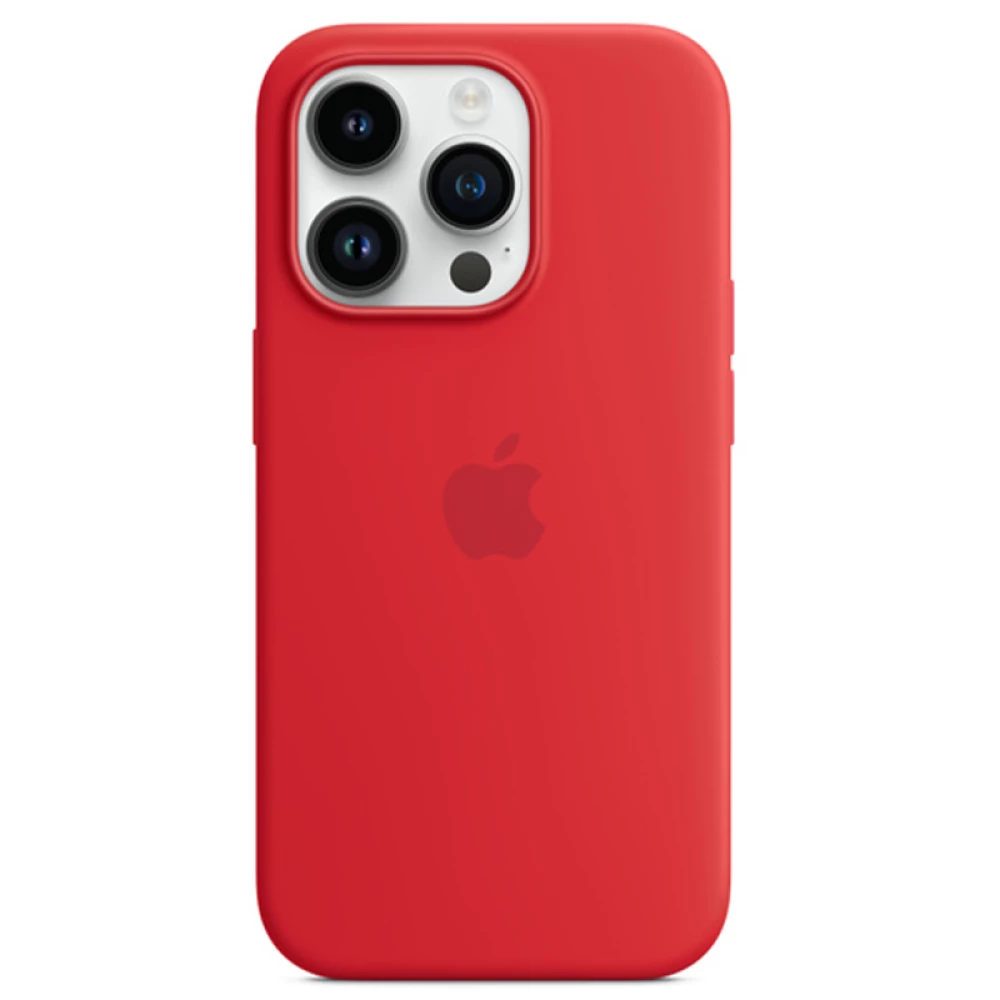  Калъф Silicone MagSafe за Apple iPhone 14 Pro - Red