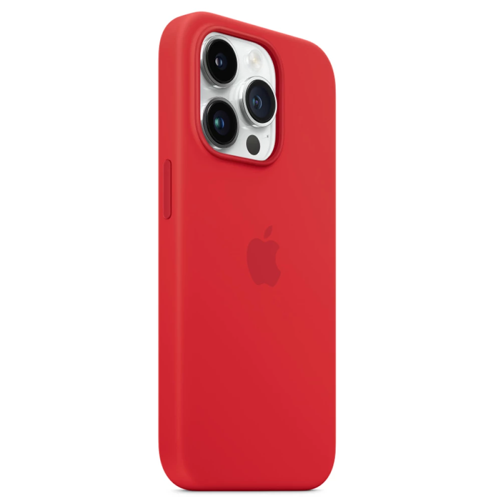  Калъф Silicone MagSafe за Apple iPhone 14 Pro - Red
