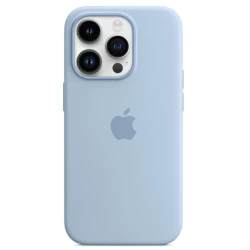  Калъф Silicone MagSafe за Apple iPhone 14 Pro Max - Sky