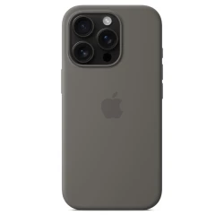 Калъф Silicone MagSafe за Apple iPhone 16 Pro - Stone Grey