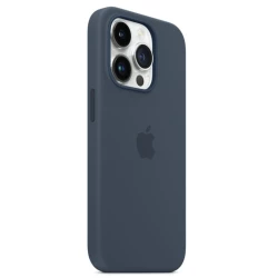  Калъф Silicone MagSafe за Apple iPhone 15 Pro Max - Storm Blue
