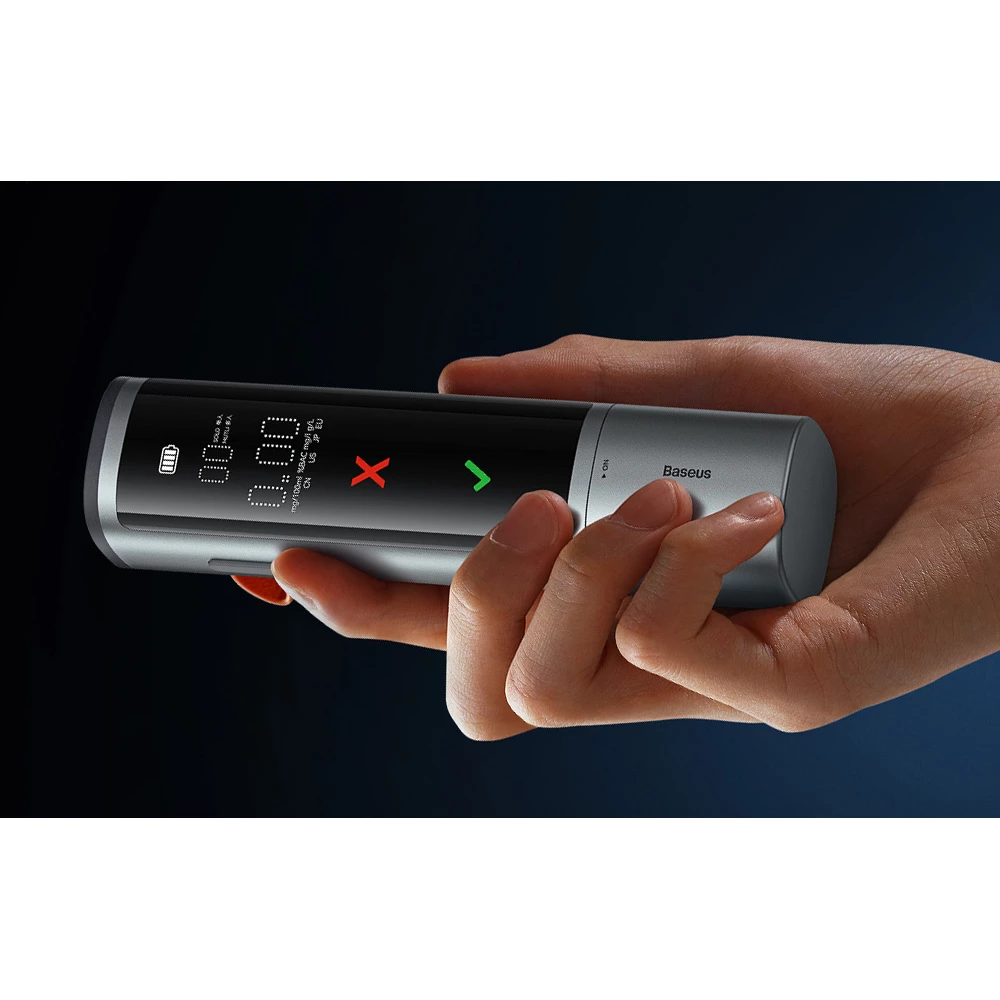 Дигитален дрегер за алкохол Baseus Safe Journey Breathalyzer - (CRCX060014)