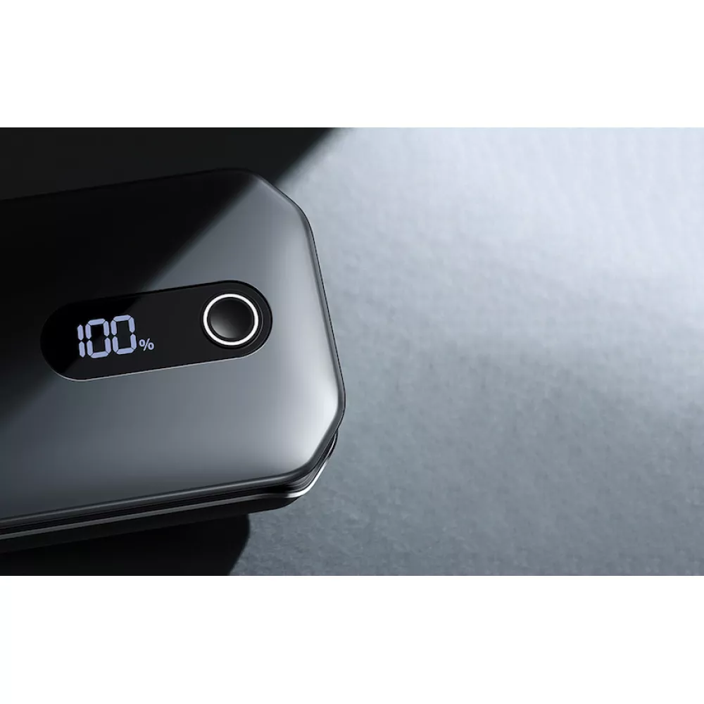        Стартер за автомобил и външна батерия Baseus (CRJS03-01) - 12 000 mAh, 1000A + фенер , (C00245800U03-Z1)