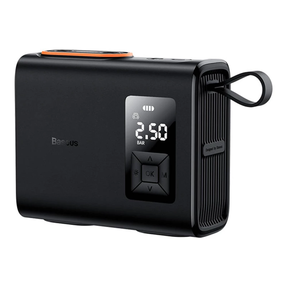 Компресор за гуми BASEUS 250W - Mega Energy Pump - (CRNL060001), 6000mAh