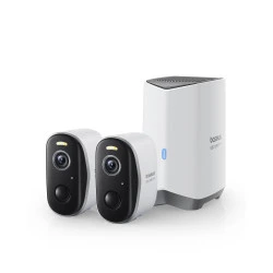    Интелигентна външна камера за видеонаблюдение Baseus Security N1 Plus Outdoor Dual Camera 2K - (S0TY002131) - 2 бр.