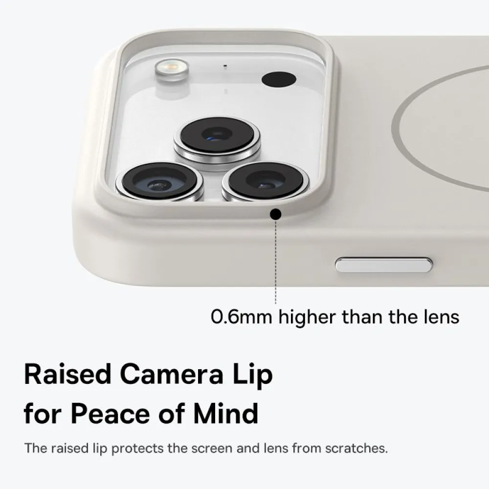 Калъф BASEUS Colorful Liquid Siliconе за Apple iPhone 17 Pro, Magnetic (P0045X10)